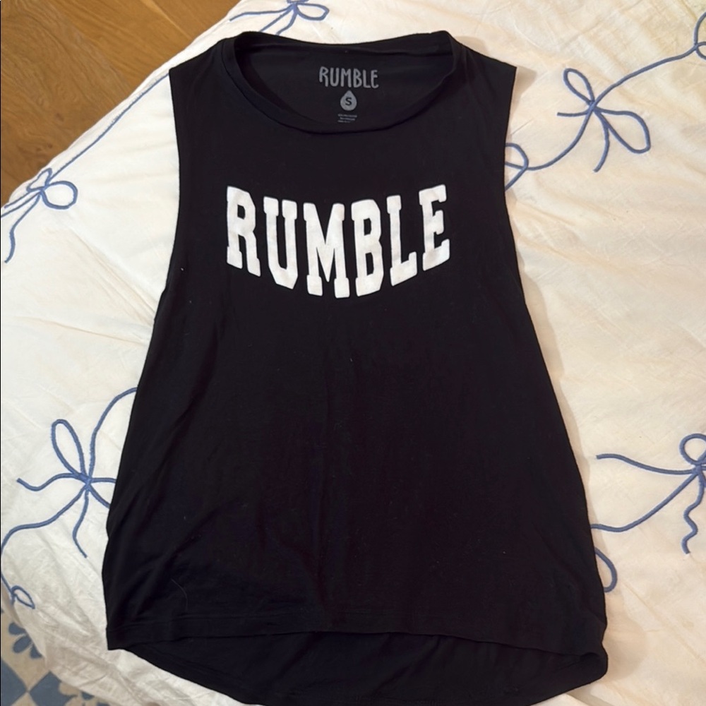Black Muscle Tee for Women